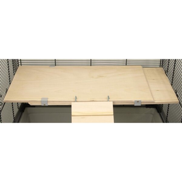 Ausziehbare Holzetage FLEX-ED 37 x 20 x 1,7cm ausziehbar bis ca. 62,5cm