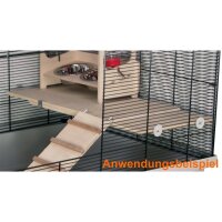 Ausziehbare Holzetage FLEX-ED 45 x 25 x 1,7cm ausziehbar...