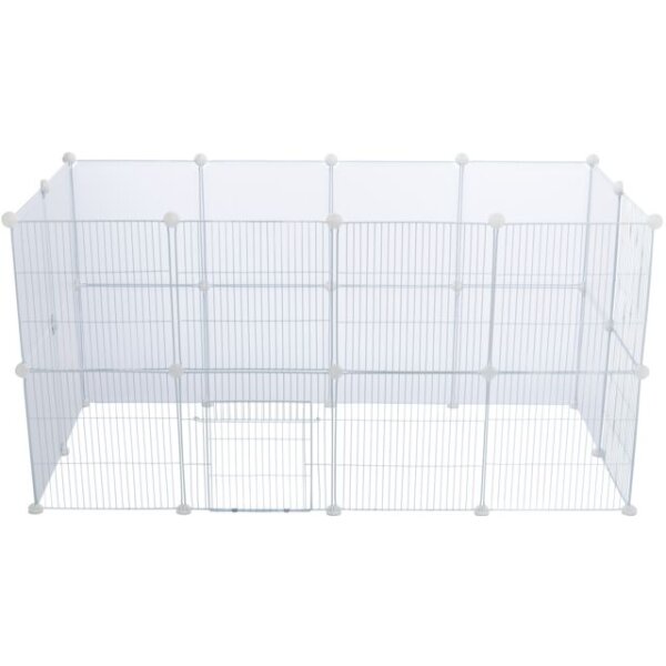 Trixie 4 Erweiterungselemente für # 62460, Metall, 35 x 35 cm, weiß