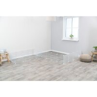 Trixie 4 Erweiterungselemente für # 62460, Metall, 35 x 35 cm, weiß