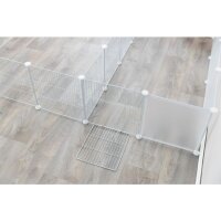 Trixie 4 Erweiterungselemente für # 62460, Metall, 35 x 35 cm, weiß