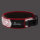 Halsung Divo Reflect 35-45cm, M rot/grau