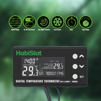 HabiStat Digital Thermostat, Temperatur Thermostat Tag/ Nacht + Timers
