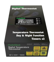 HabiStat Digital Thermostat, Temperatur Thermostat Tag/ Nacht + Timers