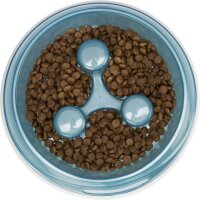 Trixie Slow Feeding Napf, Kunststoff/TPR, 0,45l/Ø 20cm, diverse Farben