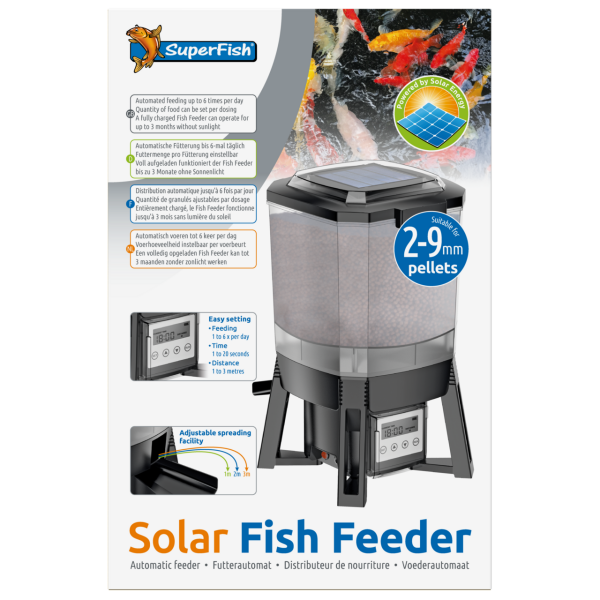 Superfish Solar Fish Feeder (für 2-9mm)