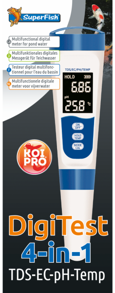 Superfish Koi Pro Digi Test 4 in 1