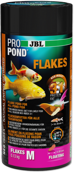 JBL ProPond Flakes M 0,13kg 1L