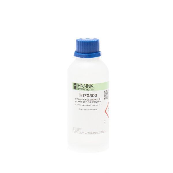 Hanna instruments Aufbewahrungslösung für Elektroden, 230ml Flasche