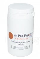 Farbpigmentpulver, braun, 100 ml