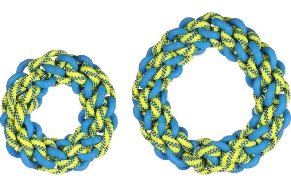 Tofla Ring blau/gelb S 17 x17 x 5cm