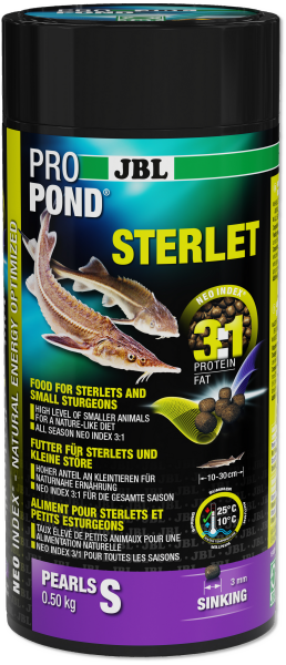 JBL ProPond Sterlet S 0,5kg 1L