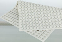 Backmatte mit Herzen, Silikon, 38x28cm, diverse Farben