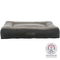 Vital Kissen Bendson, eckig, 120 x 80cm, dunkelgrau/hellgrau