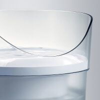 Zeus Fresh & Clear Trinkbrunnen mit Spritzschutz, 1,5 Liter