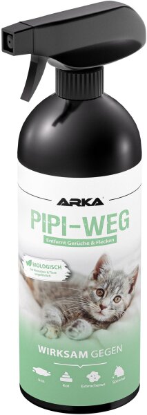 ARKA Pipi-Weg, Urin- & Fleckenentferner Katze 750ml