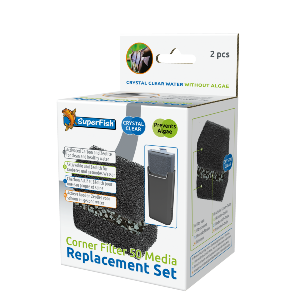 Superfish Filtermedienset Corner Filter 50