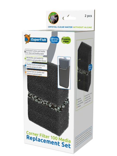 Superfish Filtermedienset Corner Filter 100