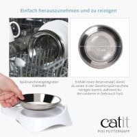 Catit PIXI Doppelnapf, 2 x 200ml, weiß