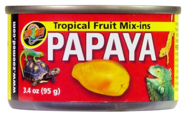 Zoo Med - Tropical Fruit "Mix-ins" Papaya 95 g