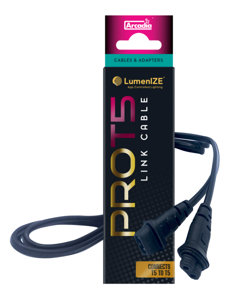 Arcadia LumenIZE T5 zu T5, 1,2m Link Kabel