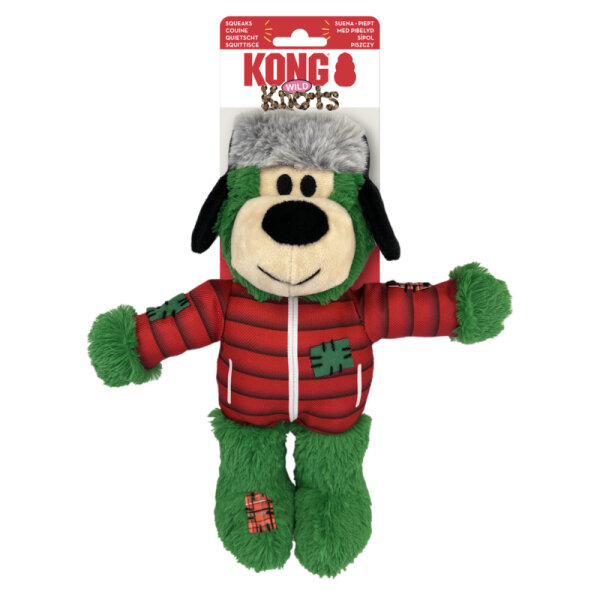 KONG Holiday Wild Knots Bear M/L