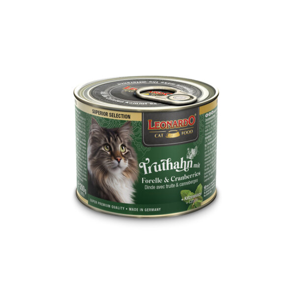 Leonardo Truthahn mit Forelle & Cranberries 200g