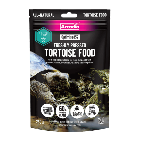 Arcadia EarthPro Optimised52 frisch gepresstes Landschildkrötenfutter 250g
