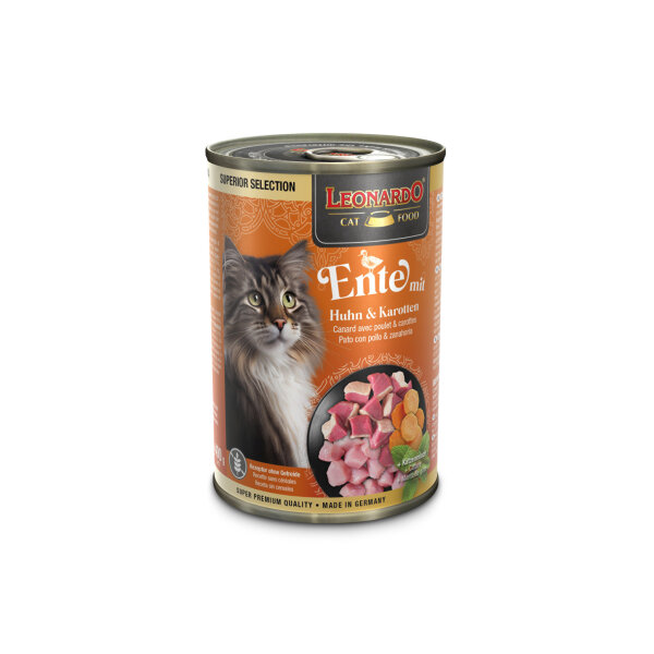 Leonardo Ente mit Huhn & Karotten 400g
