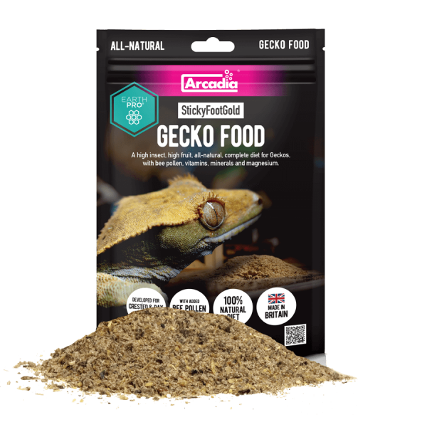 Arcadia EarthPro StickyFootGold Gecko Food 50g