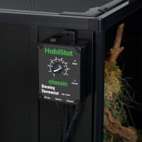 HabiStat Dimmthermostat schwarz 600 Watt (16-34°C)