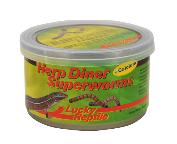 Lucky Reptile Herp Diner, Super Worms 35g