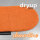 DRYUP glove clementine
