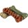 Trixie Denta Fun Veggie Honey Comb Bone mit Seealgen, 28 g
