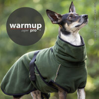WARMUP cape PRO pine green; M 63,5 cm, neue...