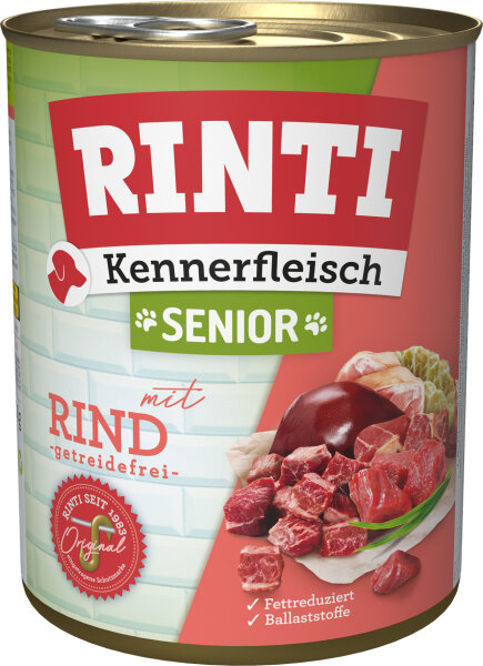 Rinti Kennerfleisch Senior Rind 800g