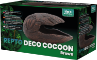 Repto Keramik Deco Cocoon braun, S (19x10x9cm)