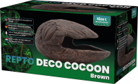 Repto Keramik Deco Cocoon braun, L (25x15x13cm)