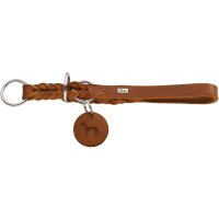 Hunter D- Halsung Solid Education 45-50/M-L Rindsleder cognac