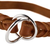 Hunter D- Halsung Solid Education 45-50/M-L Rindsleder cognac