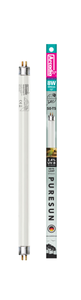 Arcadia Puresun Vogellampe 2,4% UV-B T5 30cm 8 Watt