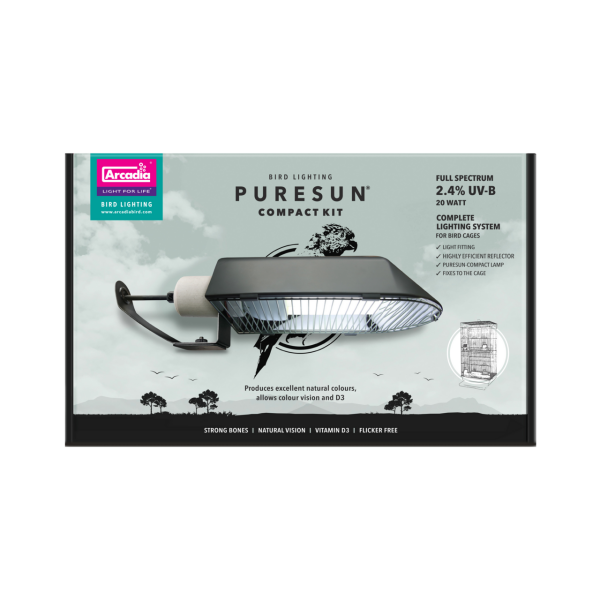 Arcadia PureSun Compact Kit 2,4% UV-B, 20 Watt