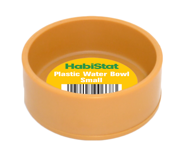 HabiStat runde Kunststoff Wasserschale klein 7x7x2,5cm