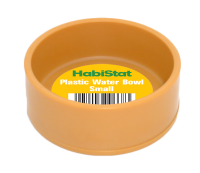 HabiStat runde Kunststoff Wasserschale klein 7x7x2,5cm