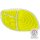 Trixie Lick´n Snack Platte, blattform, TPR/PP 28x21cm, lime/weiß