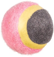 Tennisball Hifa rosa/grün 4,5cm 2 Stück