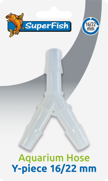 Superfish Y-Stück für Schlauch 16/22mm
