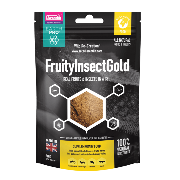 Arcadia EarthPro FruityInsectGold 50g