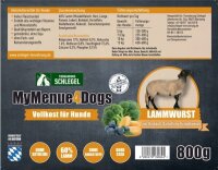 Lammwurst mit Brokoli, Kartoffeln 800g