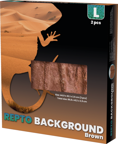 REPTO Background braun 91x46x46cm